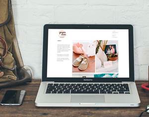 Website Design - Paper & Pearl Photography - Envy Design Rotorua