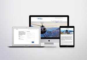 Website Design - Aspiring Heliparts - Envy Design Rotorua
