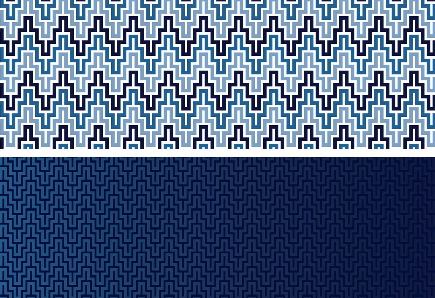 Supreme Security Rotorua Branding Design - poutama pattern development