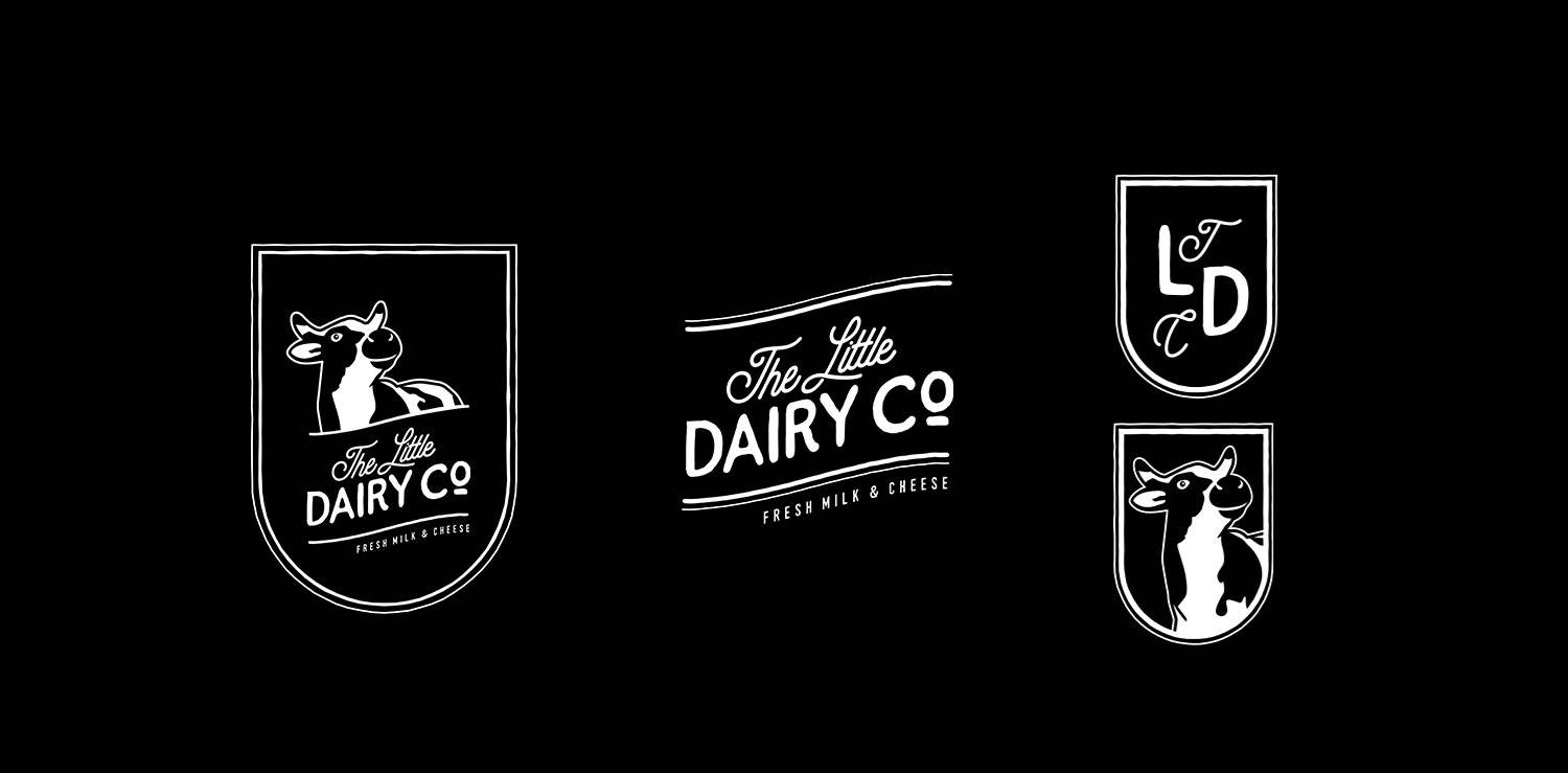 Logo design Auckland - The Little Dairy Co by Envy Web and Design