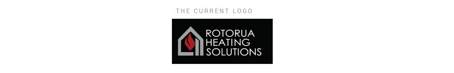 Old Logo - Roorua heating Solutions before rebrand