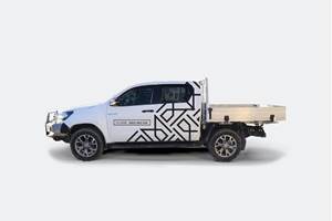 Vehicle Sign writing - TML Hire - Envy Design Rotorua
