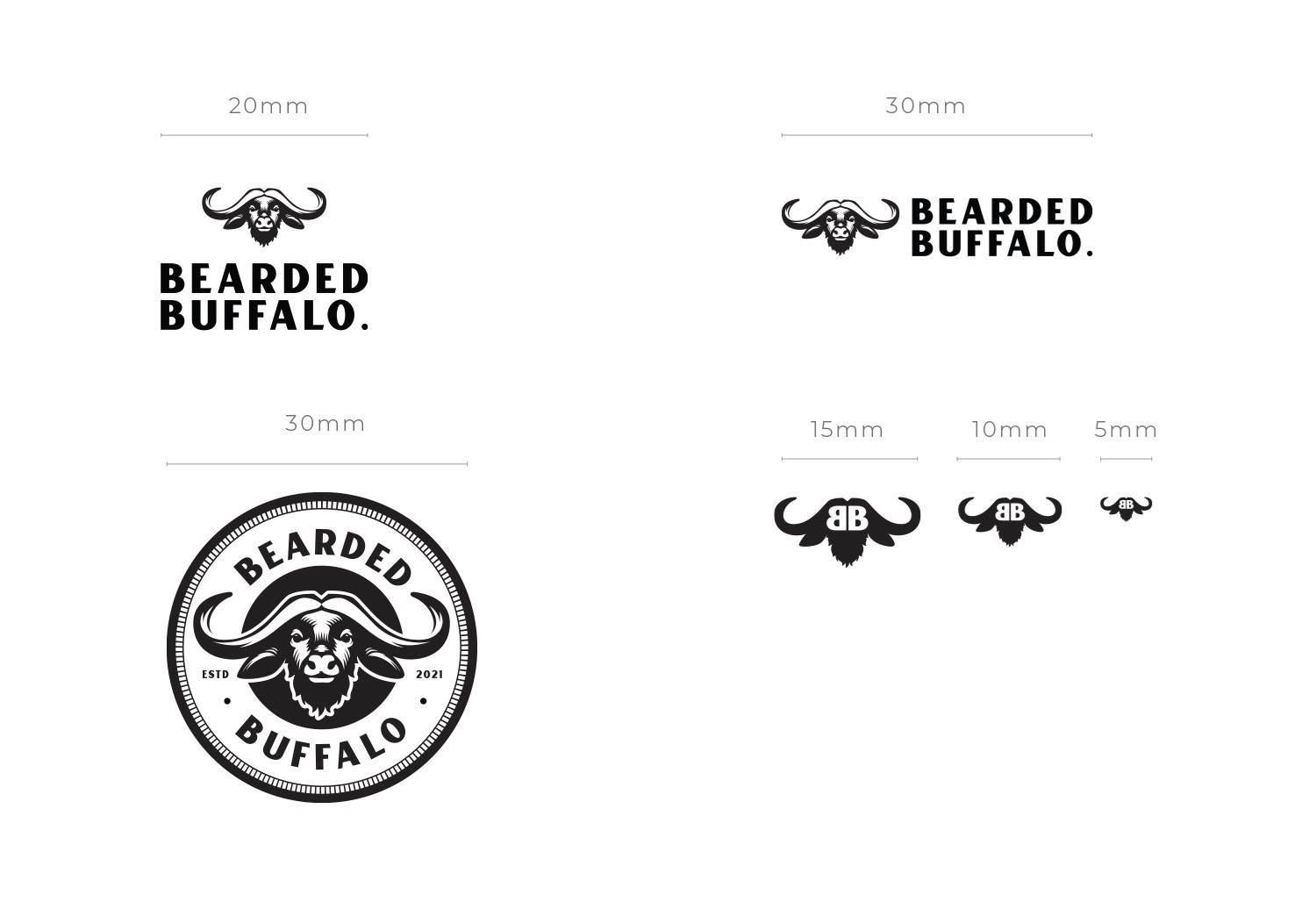 brand design Auckland for Bearded Buffalo