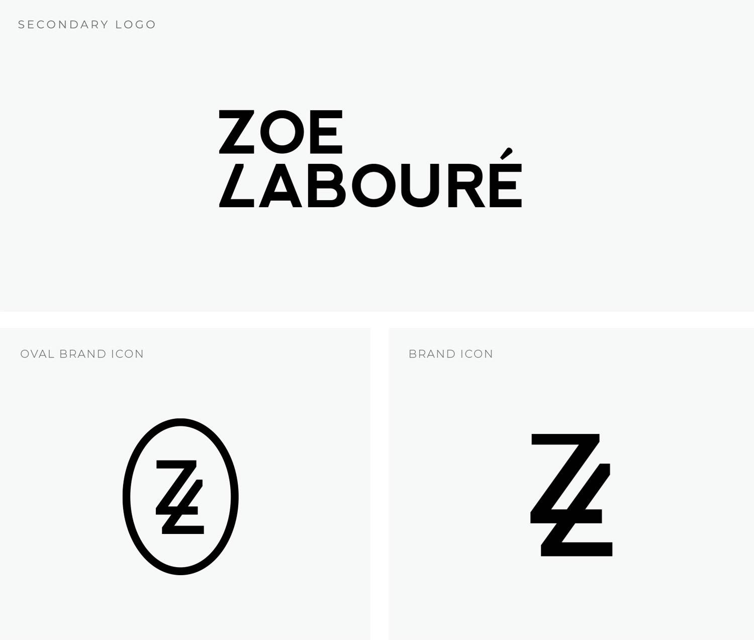 Zoe Laboure Brand and logo design Rotorua