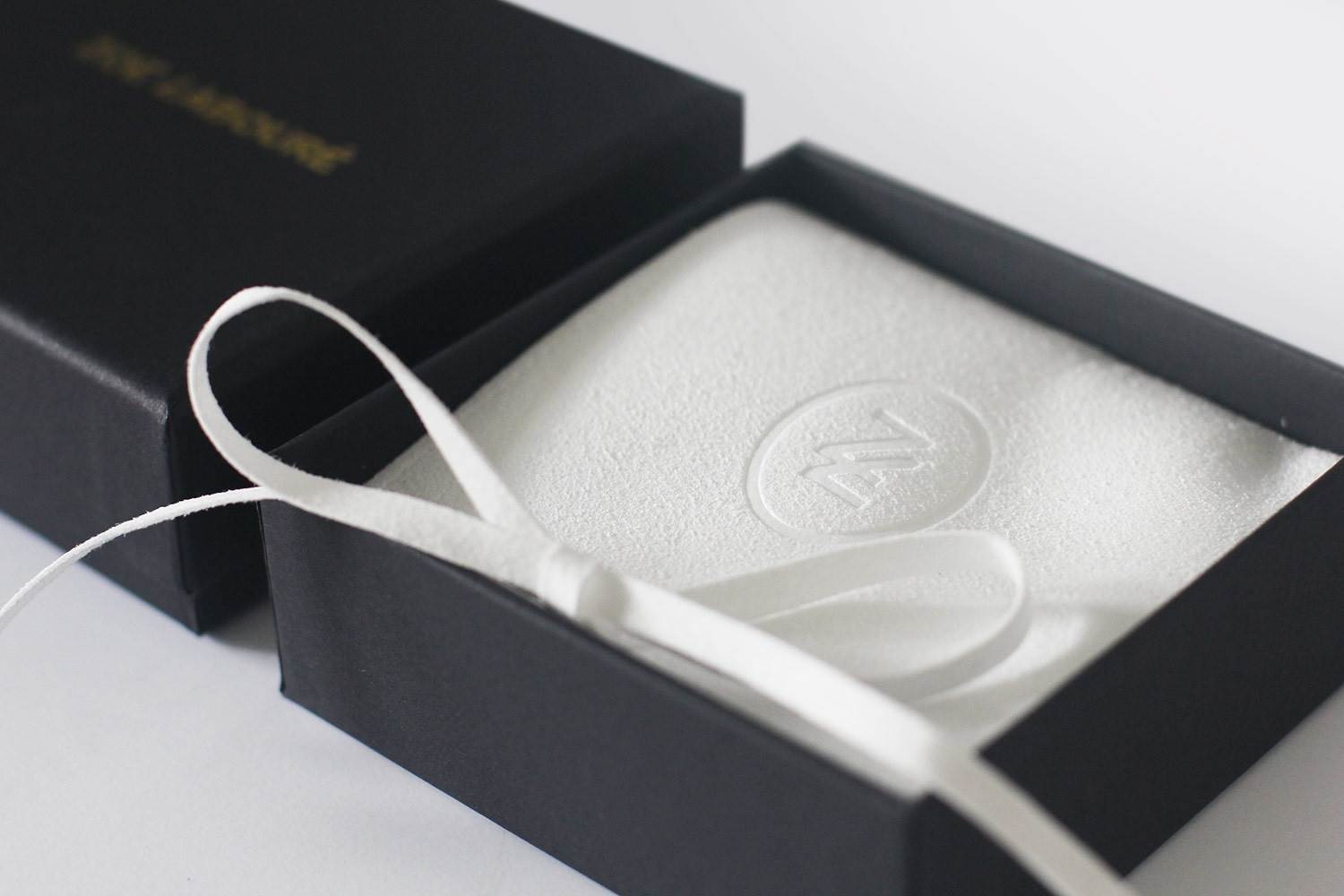 Packaging for jewellery brand design Zoe Laboure