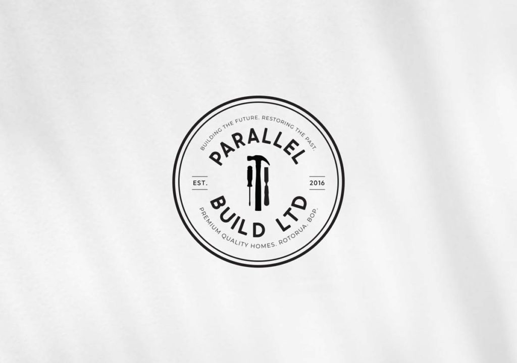 Parallel Build Ltd Rotorua Builder Logo Design Envy Web And Design