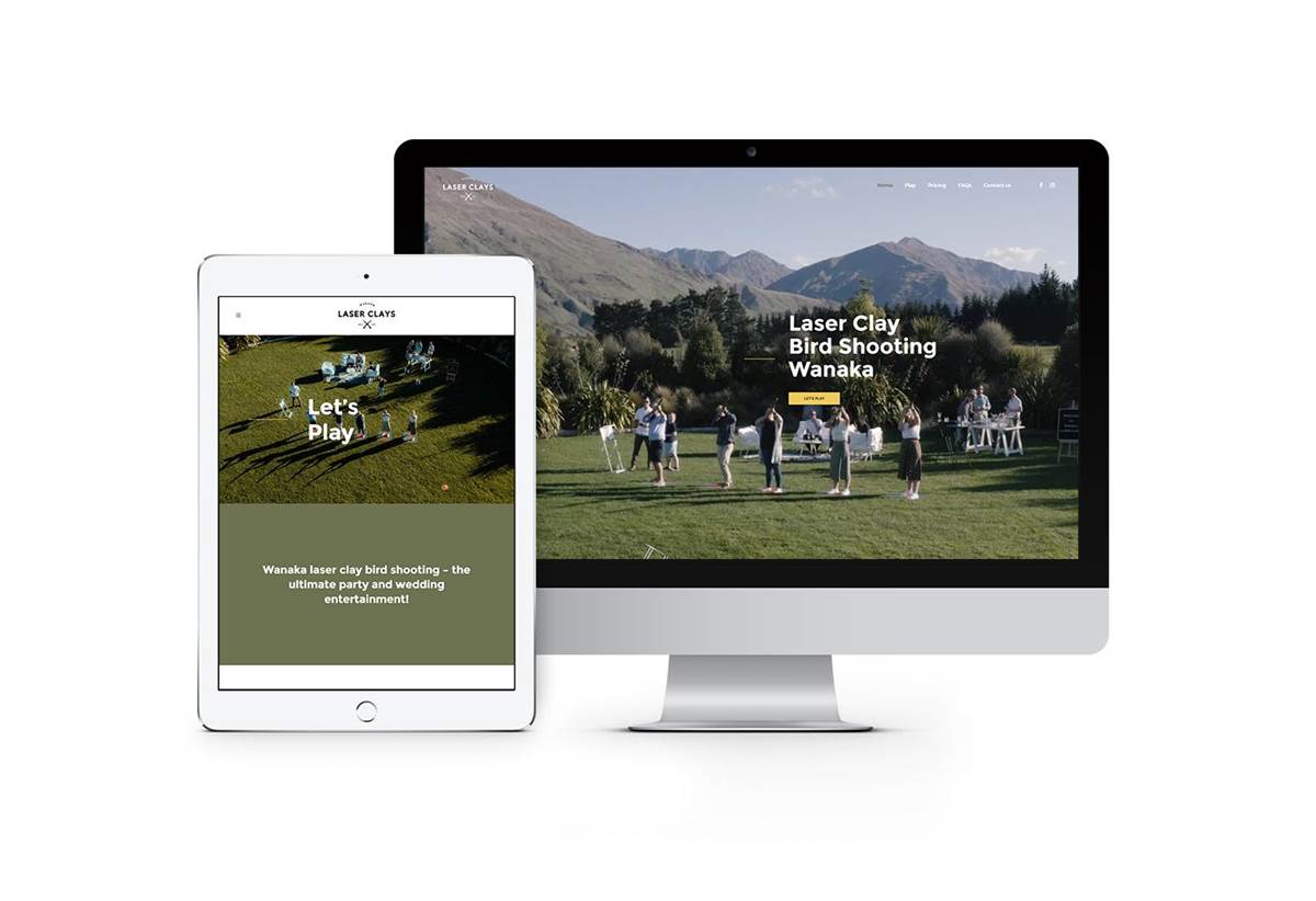 Wanaka Web Design Wanaka Laser Clays