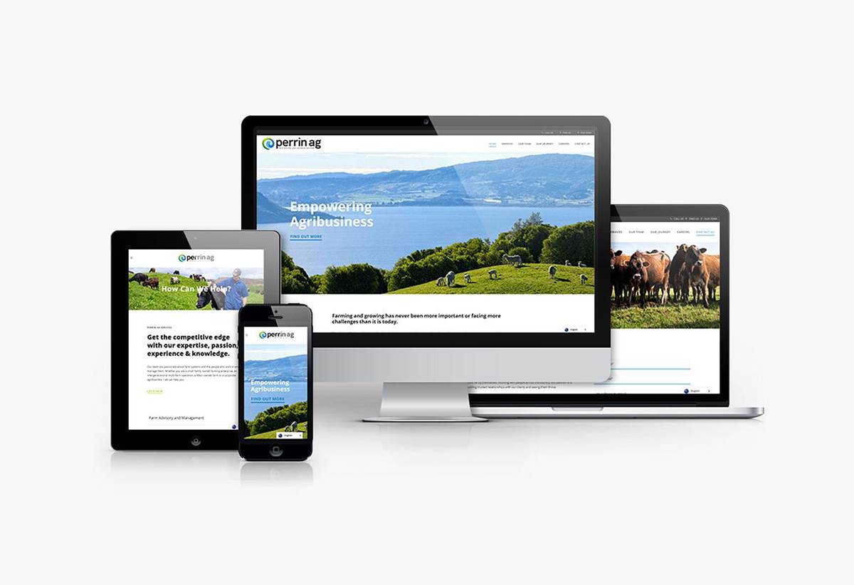 Perrin Ag Consultants Web Design Rotorua Envy Web And Design