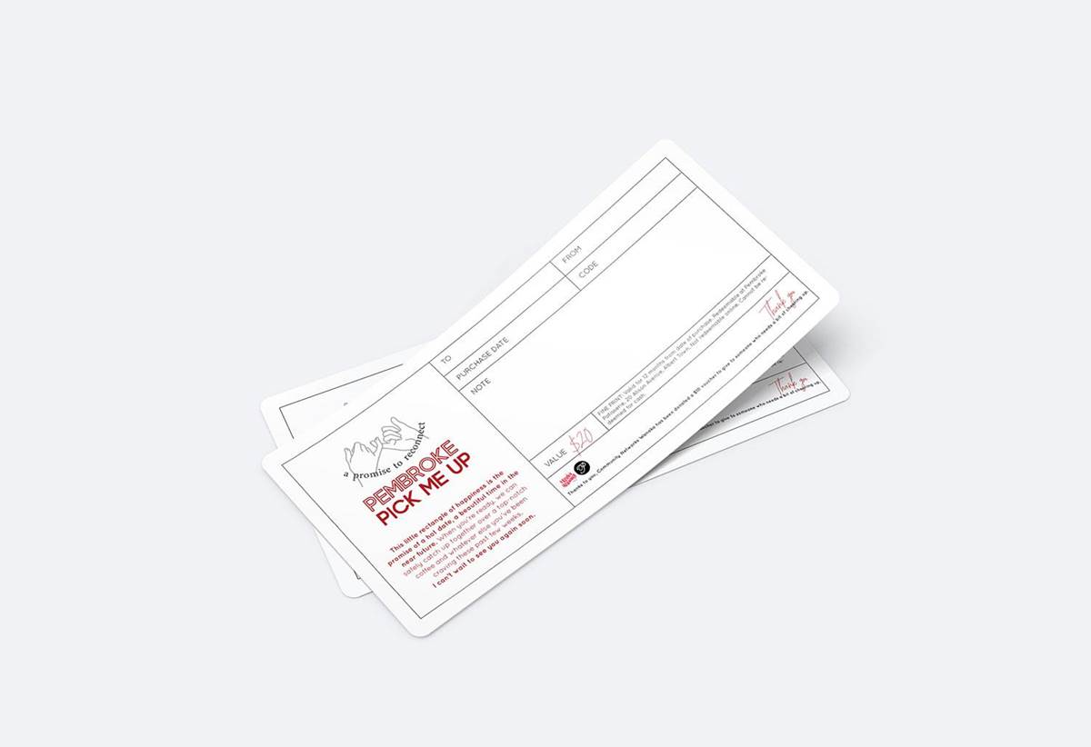 Voucher Design Graphic Design Rotorua Pembroka Patisserie Wanaka