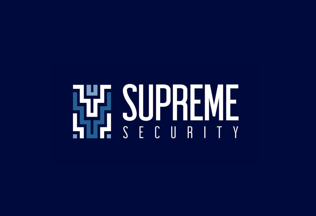 Supreme Security Logo Branding Design Rotorua Nz