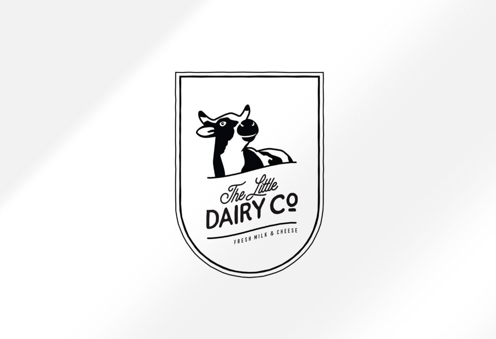 The Little Dairy Company Logo Branding Auckland Envy Web And Design Nz