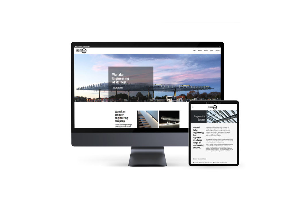 Wanaka Web Design Central Lakes Engineering Website