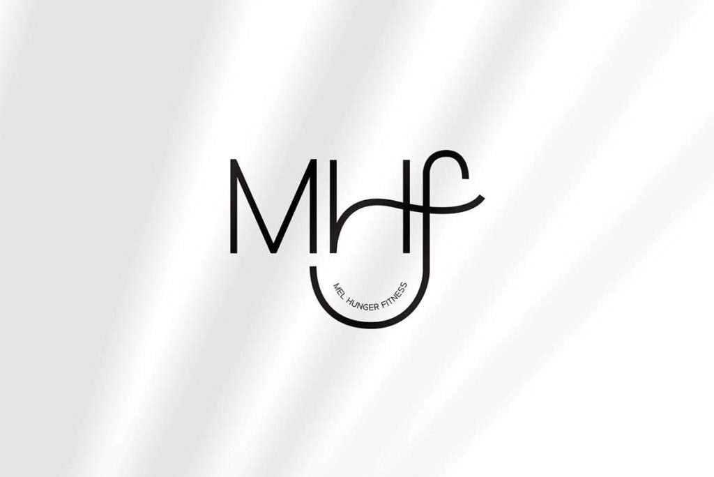 Mel Hunger Fitness Logo Design Christchurch Envy Web And Design