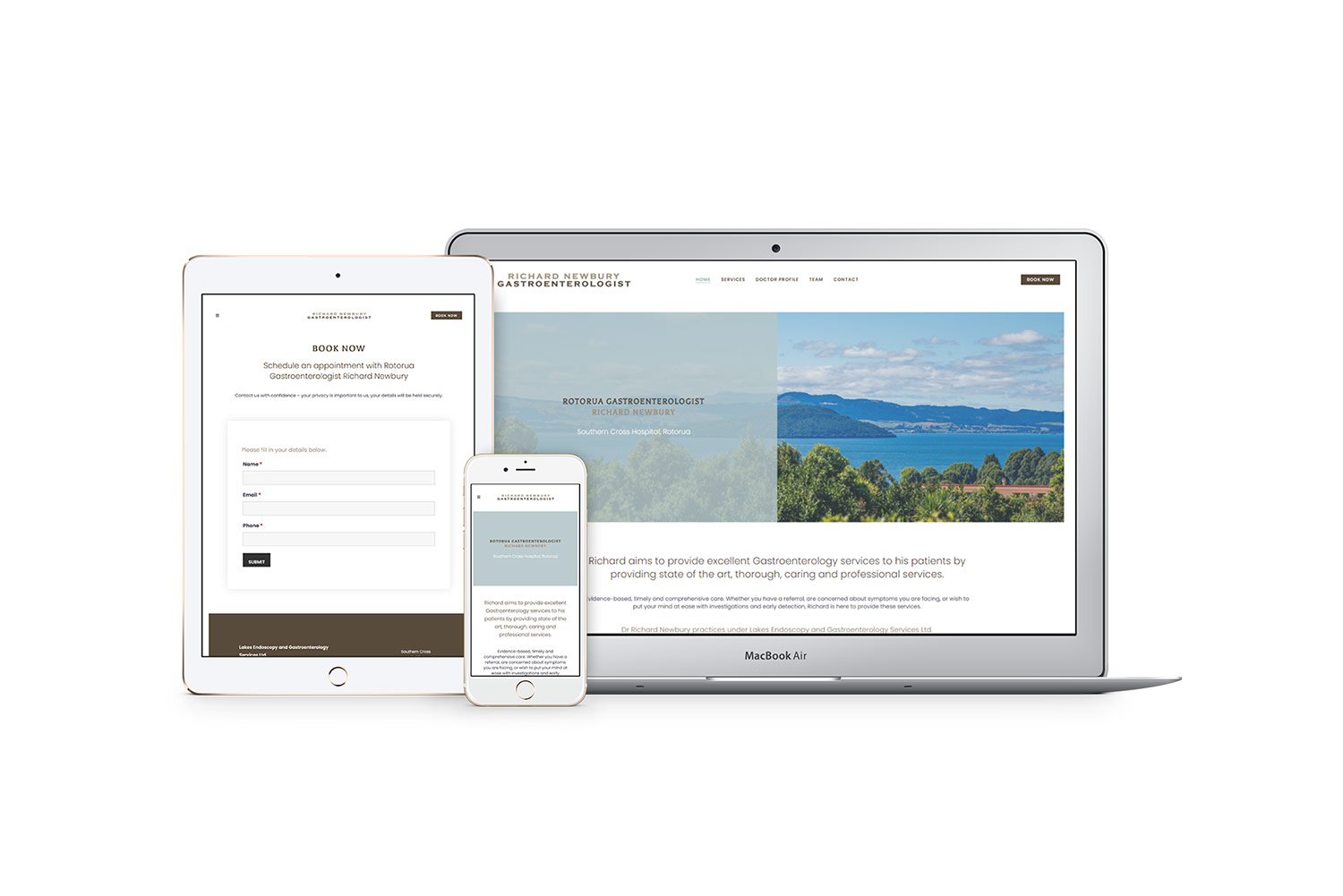 Lakes Endoscopy Rotorua Doctor Website Envy Web And Design