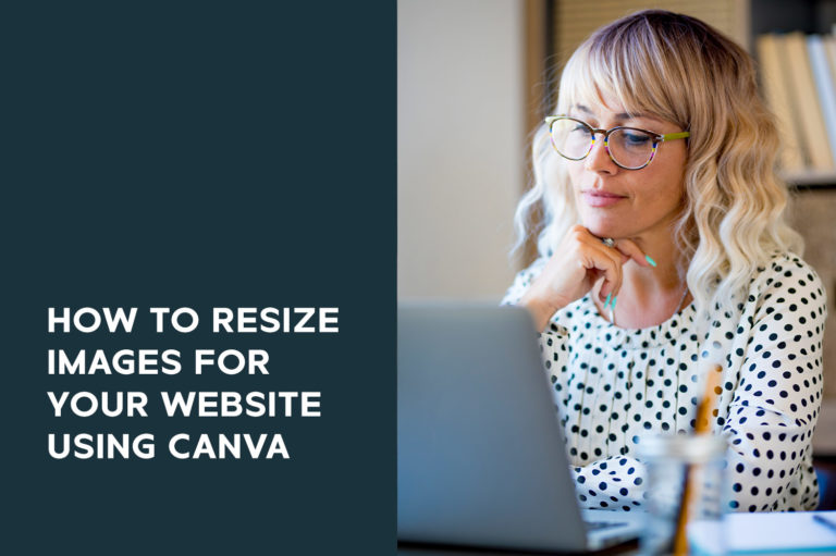 How To Resize Images For Your Webite Using Canva Tips