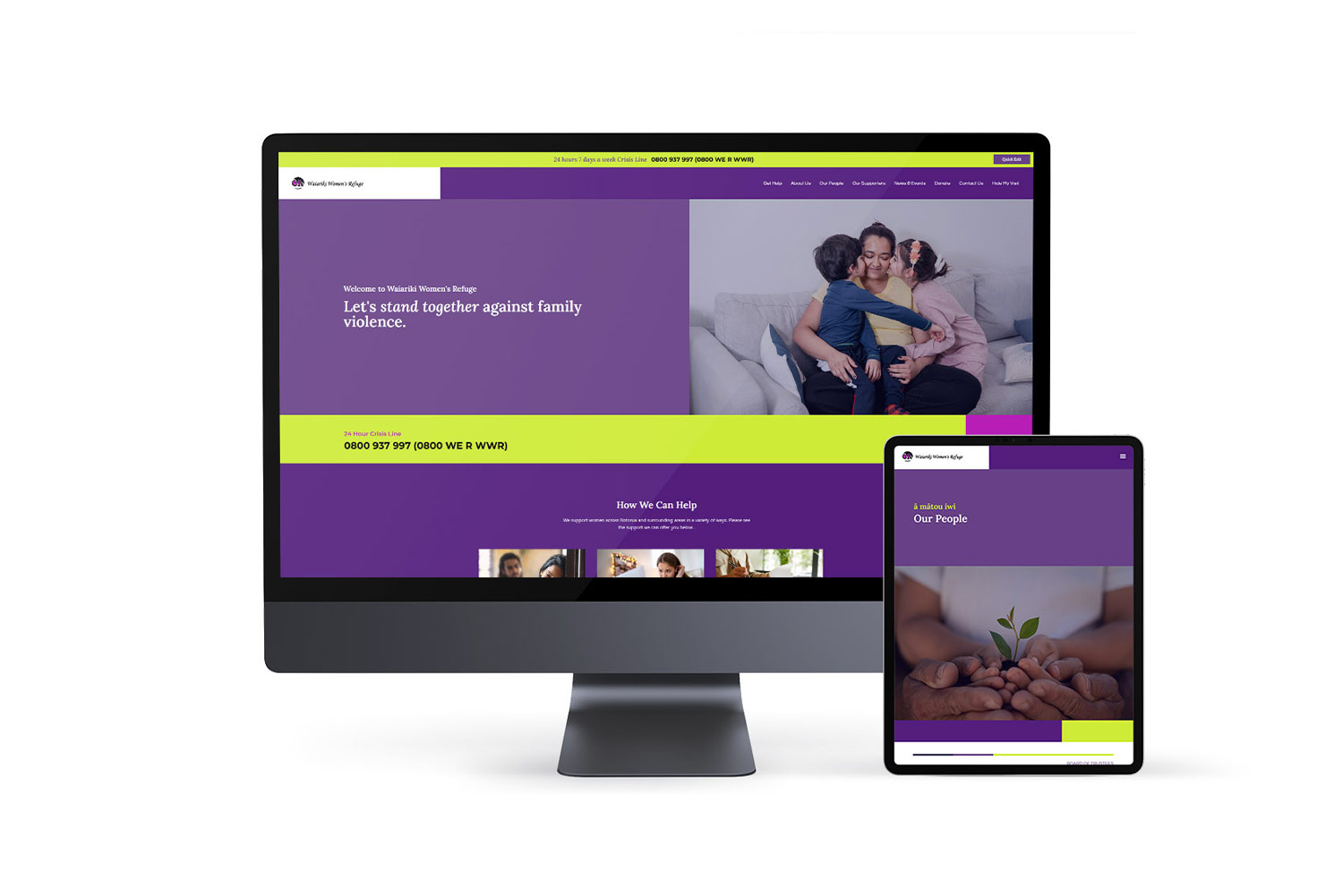 Rotorua Waiariki Womens Refuge Website Design Envy Web And Design