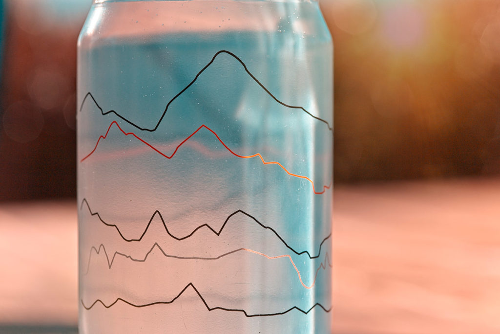 Jetblack Water Bottle Design Design