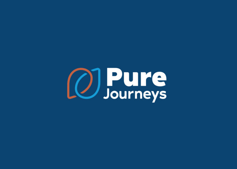Pure Journeys Logo Design Wanaka Envy Web And Design Rotorua Branding
