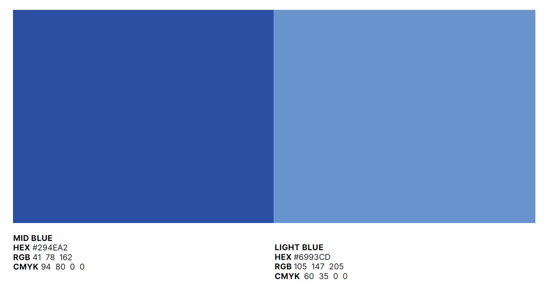 Primary Colour Palette True South