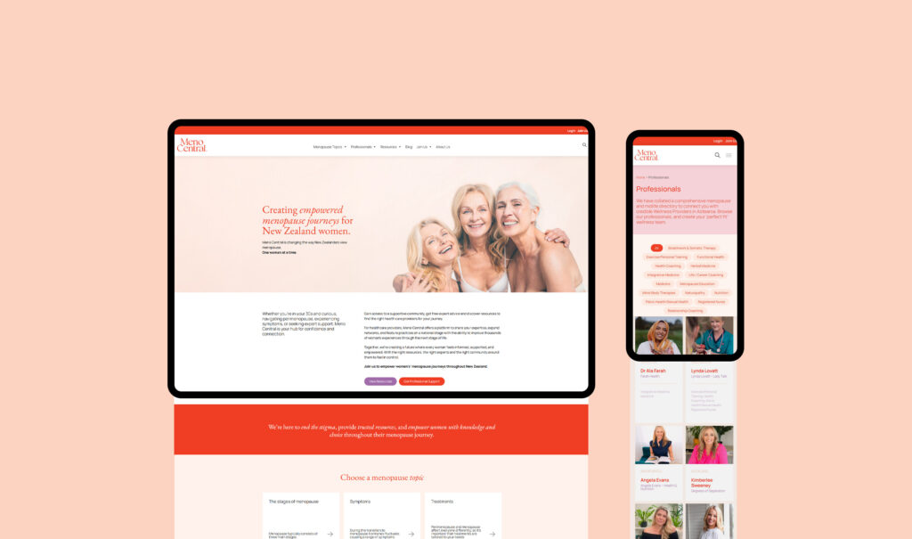 Resources Membership Website Design And Build For Meno Central By Envy Web And Design Rotorua