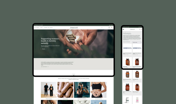 Ecommerce Web Design Femmewell Womens Health Supplements Wanaka