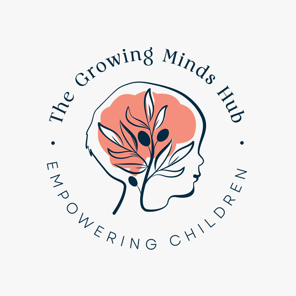The Growing Minds Hub Rotorua Logo Branding Design Nz