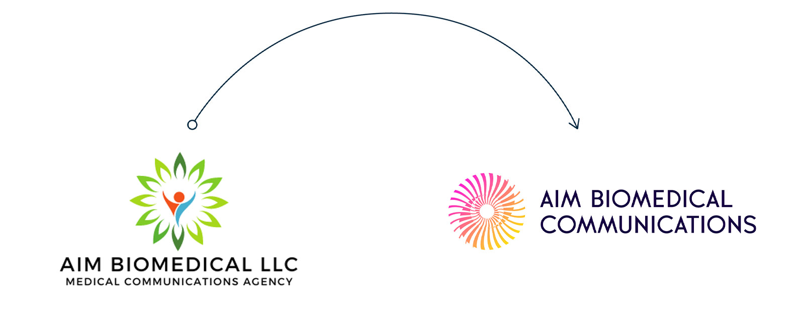 Aim Biomedical Writer Logo Redesign Branding Envy Web And Design United States Client